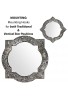 DecorShore Mission Style Quatrefoil Mirror, Andalusian Lindaraja Designer Mosaic Glass Framed Wall Mirror