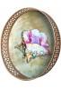 DecorShore Designs Decorative Tray Metal Tray with Contemporary Beach & Conch with Brushed Gold Finish