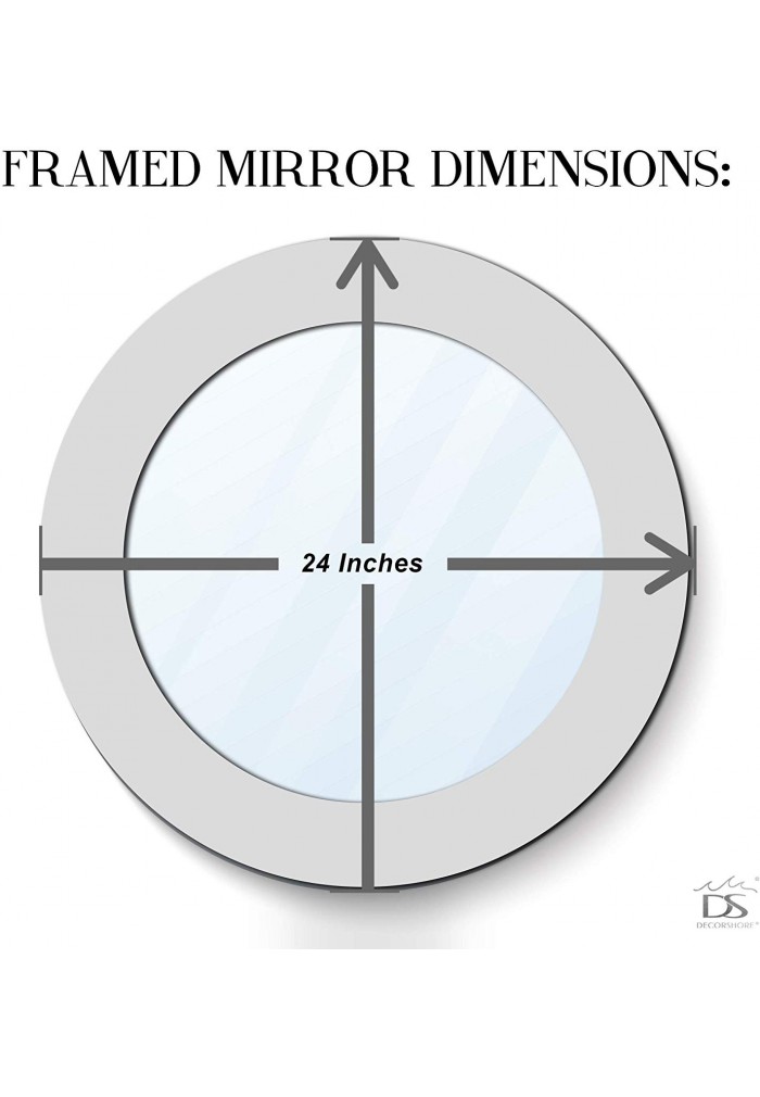 DecorShore oversized mirror
