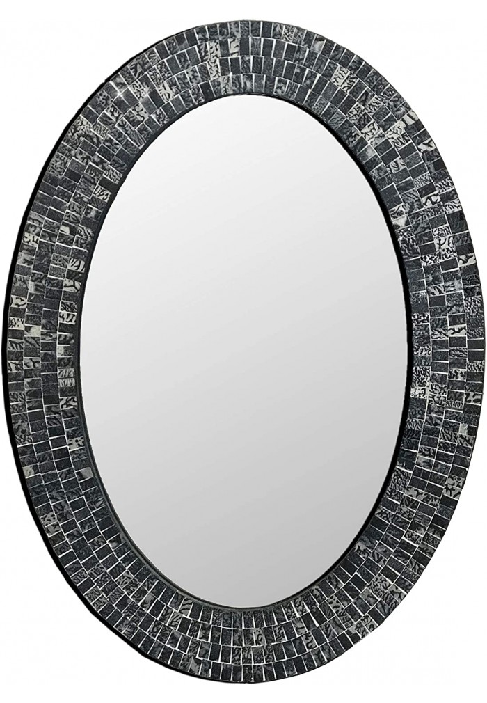 DecorShore Traditional Decorative Mosaic Mirror