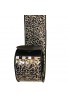 DecorShore Metal Mosaic Wall Sconce, 23 in. Decorative Mosaic & Iron Scroll Candle Holder - Single Piece (Golden Sands)