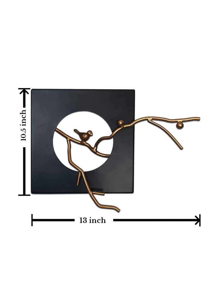 DecorShore Handcrafted Balanced Tranquility Decorative Metal Wall Sculpture,Metal Wall Decor