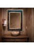 DecorShore framed rectangular decorative vanity mirror