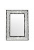 DecorShore 24 x 18 Crackled Glass Jewel Tone Mosaic Wall Mirror