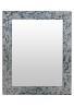 DecorShore Luxe Mosaic Glass Framed Wall Mirror