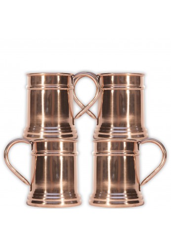 Sedona Sunset Collection Chimney Rock Copper Mug, 20 oz. Moscow Mule Mug and Drinkware, Bar Cart Accessories 
