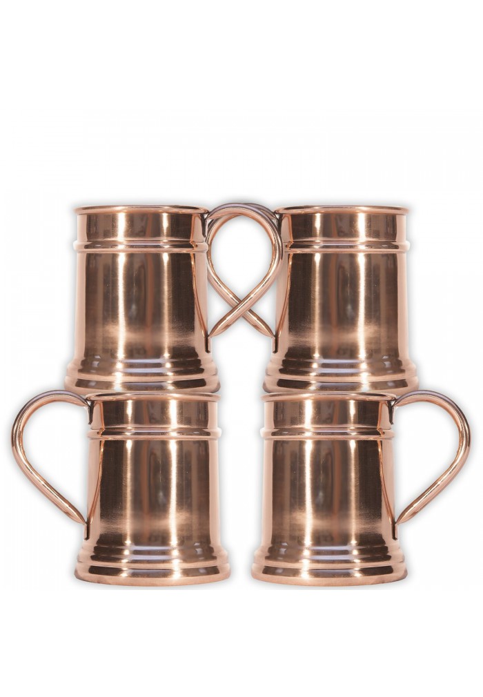 Sedona Sunset Collection Chimney Rock Copper Mug, 20 oz. Moscow Mule Mug and Drinkware, Bar Cart Accessories 
