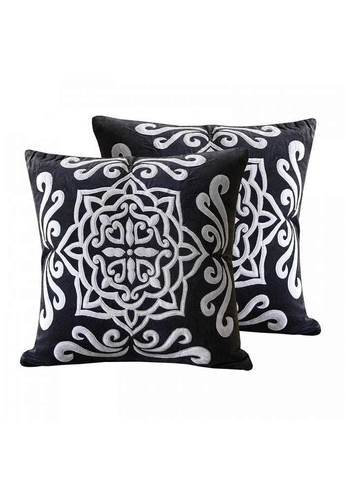 Ldj Cotton Polyester Sofa Chair Seat Rectangle Throw Pillow Case Decorative Cushion Cover Pillowcase Design With Victorian Gothic Lace Skull Custom Pillow Cover Print Double Side Sized 12X20 Inches