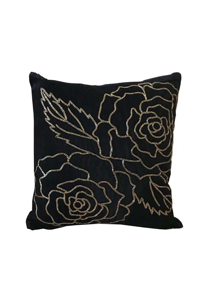 Isabella 18 inch Artisan Crafted Velvet Decorative Throw Pillow Cover