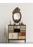 DecorShore Modernismo - 32 in x 18 in Wood Decorative Wall Mirror