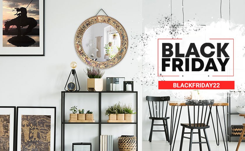 Buy Home Decor during the Black Friday Sale like mosaic mirrors and More